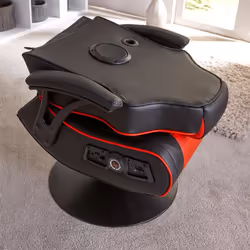 X Rocker Torque 2.1 Fauteuil de gaming Siège rembourré Noir, Rouge - Vue supplémentaire 7