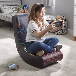 X Rocker Neo Hex Edition Siège de jeu sur console Siège capitonné Noir