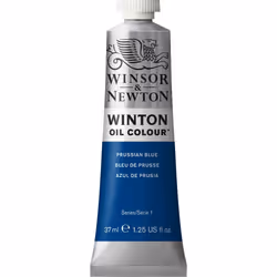 Winsor &amp; Newton Winton Oil Colour, Bleu, 37 ml, Tube, 1 pièce(s)