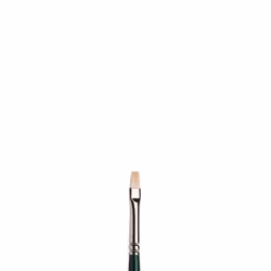 Winsor & Newton 5973701, Pinceau simple, Pinceau plat, Poils de porc, 1 pièce(s)