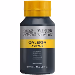 Winsor & Newton Galeria Acrylic, 500 ml, Gris, Pot