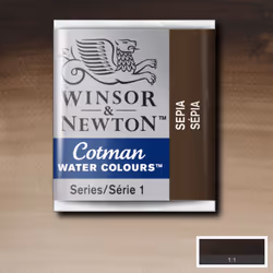 Winsor & Newton Cotman Watercolours peinture à l'eau Marron 1 pièce(s)