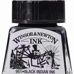 Winsor &amp; Newton 94376905311, Noir, 14 ml, 1 pièce(s)