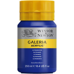 Winsor & Newton Galeria Acrylic peinture acrylique 250 ml Bleu Pot