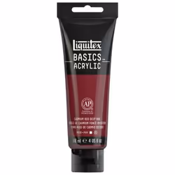 Liquitex Basics Acrylic, Rouge, Peinture acrylique, Liquide, 118 ml, 1 pièce(s)