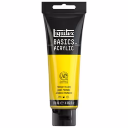 Liquitex Basics Acrylic, Jaune, Peinture acrylique, Liquide, 118 ml, 1 pièce(s)