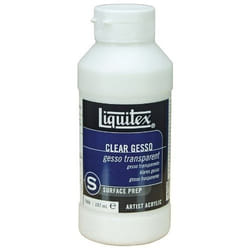 Additif préparateur de surface - LIQUITEX - Gesso Flacon - Transparent - 237 ml