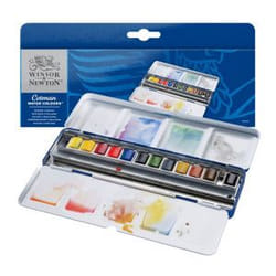 Winsor & Newton 0321868 peinture à l'eau Multicolore Palette 12 pièce(s)