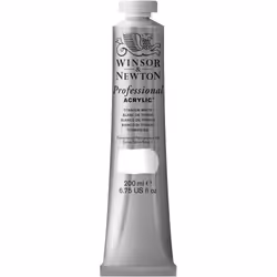 Winsor & Newton Professional Acrylic, 200 ml, Blanc, Tube