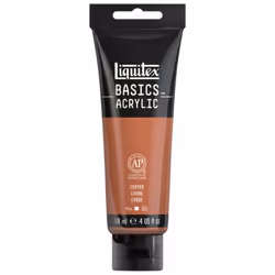 Liquitex BASICS Acrylic, Cuivre, Peinture acrylique, Liquide, 118 ml, 1 pièce(s)
