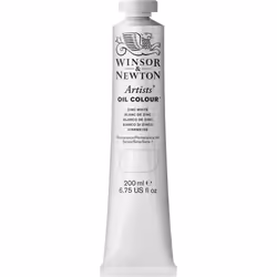 Winsor & Newton Artists' Oil Colour, Blanc, 200 ml, Tube, 1 pièce(s)