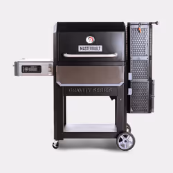 Masterbuilt Gravity Series, Barbecue, Charbon de bois (combustible), 7 kg, 370 °C, 6770 cm², Chaudron