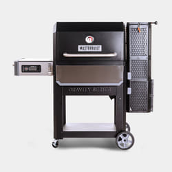 Masterbuilt Gravity Series Barbecue Chaudron Charbon de bois (combustible) Noir