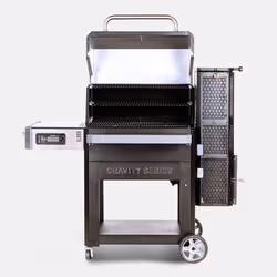 Masterbuilt Gravity Series Barbecue Chaudron Charbon de bois (combustible) Noir