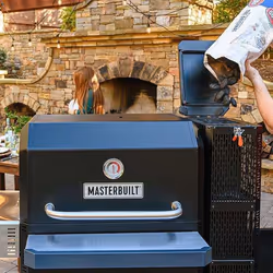 Masterbuilt Gravity Series Barbecue Chaudron Charbon de bois (combustible) Noir