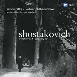 Warner Music Berliner Philharmoniker - Shostakovich: Symphonies Nos. 1 & 14, 2CD, Classique, CD, Berliner Philharmoniker, Sup ...