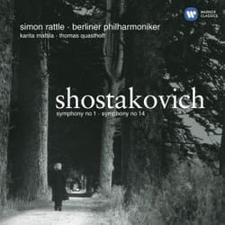 Warner Music Berliner Philharmoniker - Shostakovich: Symphonies Nos. 1 & 14, 2CD CD Classique