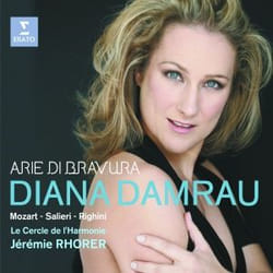Warner Music Diana Damrau - Mozart, Righini, Salieri: Arie di bravura, CD Classique