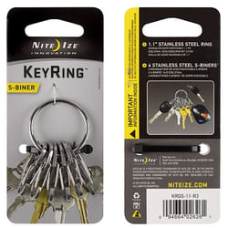 Nite Ize KeyRing Mousqueton Acier inoxydable