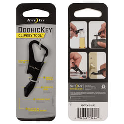 Nite Ize DoohicKey ClipKey Mousqueton Noir