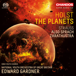 Chandos Records 0095115517925 enregistrement de musique et son CD Classique Holst - The Planets / Strauss - Also sprach Zarathustra