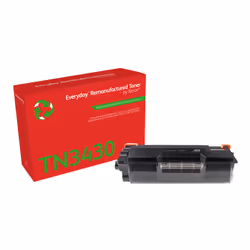 Everyday Toner (TM) Mono de compatible avec TN-3430, Capacité standard, 3000 pages, Noir, 1 pièce(s)