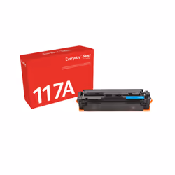 Everyday Toner (TM) Cyan de compatible avec 117A (W2071A), Capacité standard, 700 pages, 700 pages, Cyan, 1 pièce(s)