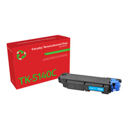 Remanufacturé Everyday Toner remanufacturé Cyan Everyday™ de Xerox compatible avec Kyocera TK-5140C, Capacité standard