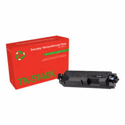 Remanufacturé Everyday Toner remanufacturé Noir Everyday™ de compatible avec Kyocera TK-5140K, Capacité standard, 7000 pages, ...