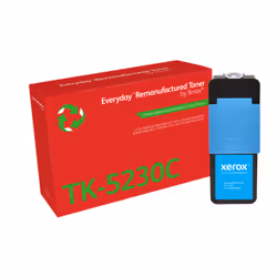 Remanufacturé Everyday Toner remanufacturé Cyan Everyday™ de compatible avec Kyocera TK-5230C, Capacité standard, 2200 pages, ...