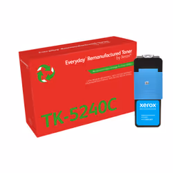 Remanufacturé Everyday Toner remanufacturé Cyan Everyday™ de compatible avec Kyocera TK-5240C, Capacité standard, 3000 pages, ...