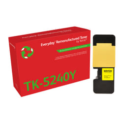 Remanufacturé Everyday Toner remanufacturé Jaune Everyday™ de Xerox compatible avec Kyocera TK-5240Y, Capacité standard