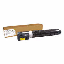 Remanufacturé Everyday Toner remanufacturé Jaune Everyday™ de compatible avec Canon C-EXV58 (3766C002AA), Capacité standard,  ...