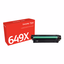 Everyday Toner Noir ™ de compatible avec HP 649X (CE260X), Grande capacité, 17000 pages, Noir, 1 pièce(s)