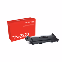 Everyday Toner (TM) Mono de compatible avec TN-2220, 2600 pages, Noir, 1 pièce(s)