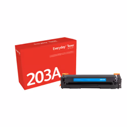 Everyday Toner (TM) Cyan de compatible avec 202A (CF541A/CRG-054C), 1300 pages, 1300 pages, Cyan, 1 pièce(s)