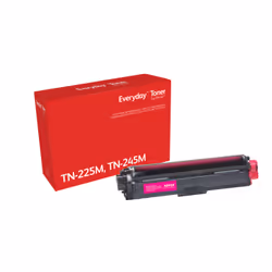 Everyday Toner Magenta compatible avec Brother TN-225M/ TN-245M, Grande capacité, 2200 pages, Magenta, 1 pièce(s)