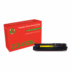 Everyday Toner (TM) Jaune de compatible avec CLT-Y506L, Grande capacité, 3500 pages, 3500 pages, Jaune, 1 pièce(s)