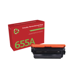 Remanufacturé Everyday Toner Everyday(TM) Noir remis à neuf de Xerox pour 655A (CF450A), Capacité standard