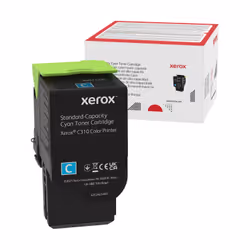 Xerox Cartouche de toner Cyan de Capacité standard Imprimante couleur ® C310​/​multifonctions ® C315 (2000 pages) - 006R04357 ...