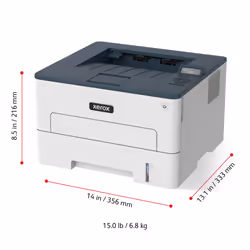 Xerox B230 Imprimante recto verso sans fil A4 34 ppm, PCL5e/6, 2 magasins Total 251 feuilles - Vue supplémentaire 7