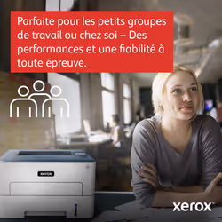 Xerox B230 Imprimante recto verso sans fil A4 34 ppm, PCL5e/6, 2 magasins Total 251 feuilles - Vue supplémentaire 9