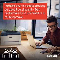 Xerox C230 Imprimante recto verso sans fil A4 22 ppm, PS3 PCL5e/6, 2 magasins Total 251 feuilles - Vue supplémentaire 10