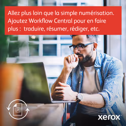 Xerox B315 copie/impression/numérisation/télécopie recto verso sans fil A4, 40 ppm, PS3 PCL5e/6, 2 magasins, 350 feuilles - Vue supplémentaire 15