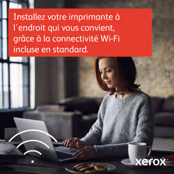 Xerox C310 Imprimante recto verso sans fil A4 33 ppm, PS3 PCL5e/6, 2 magasins Total 251 feuilles - Vue supplémentaire 21