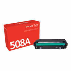 Everyday Toner Noir ™ de compatible avec HP 508A (CF360A/ CRG-040BK), Capacité standard, 6000 pages, Noir, 1 pièce(s)