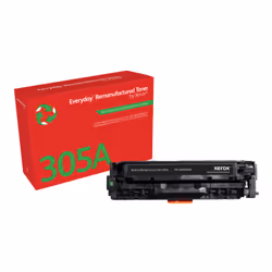 Everyday Toner Noir ™ de compatible avec HP 305A (CE410A), Capacité standard, 2200 pages, Noir, 1 pièce(s)
