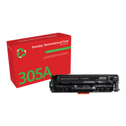 Everyday Toner Noir ™ de Xerox compatible avec HP 305A (CE410A), Capacité standard