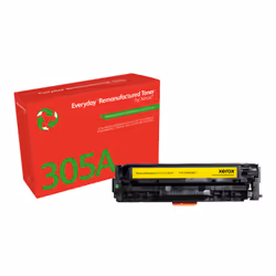 Everyday Toner (TM) Jaune de compatible avec 305A (CE412A), 2600 pages, 2600 pages, Jaune, 1 pièce(s)