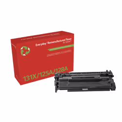 Remanufacturé Everyday Toner Everyday(TM) Noir remis à neuf de pour 131X (CF210X), Grande capacité, 2400 pages, Noir, 1 pièce ...
